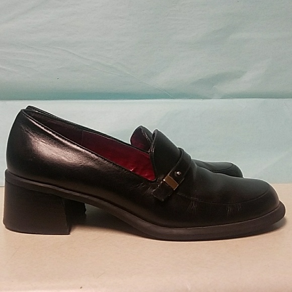 2 inch heel loafers
